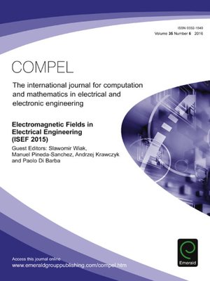 cover image of COMPEL, Volume 35, Number 6